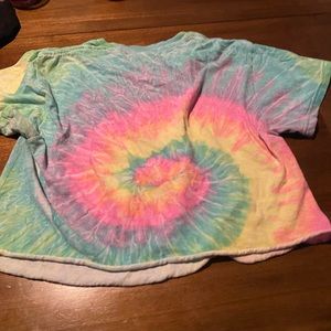 Tie-dye crop top